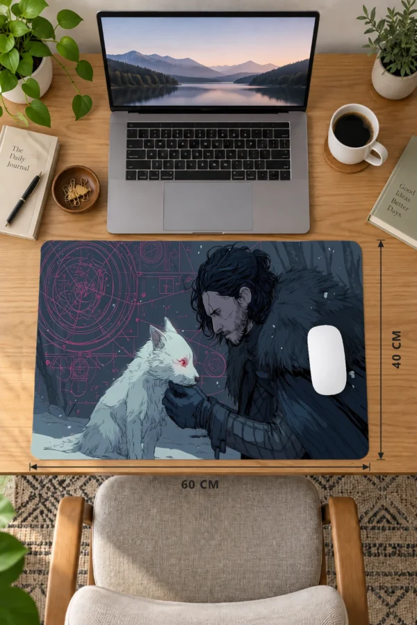 Frostbound Oath 60x40 Gaming Mousepad Frostbound Oath Dizüstü Gaming Mousepad