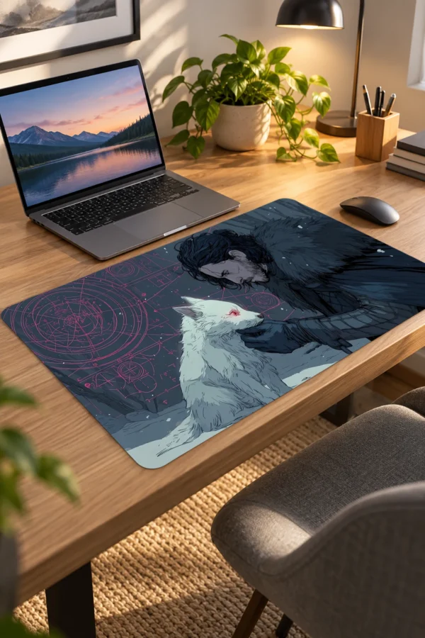Frostbound Oath 60x40 Gaming Mousepad Frostbound Oath Dizüstü Gaming Mousepad