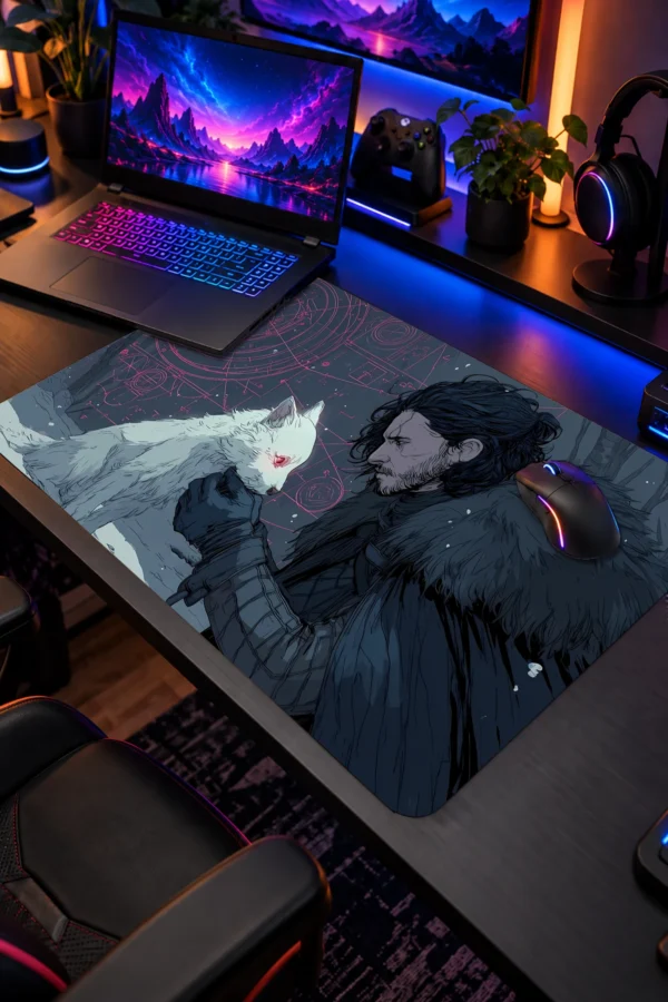 Frostbound Oath 60x40 Gaming Mousepad Frostbound Oath Dizüstü Gaming Mousepad