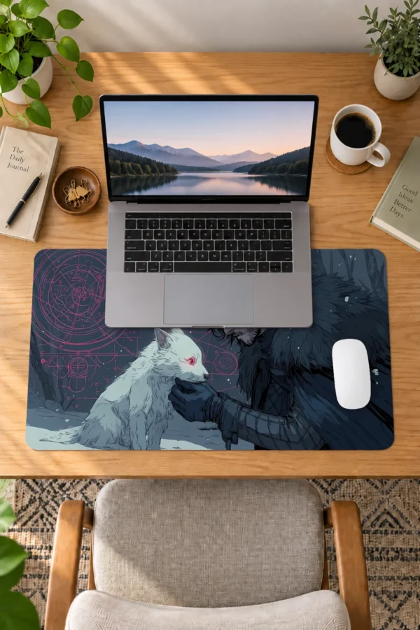 Frostbound Oath 60x40 Gaming Mousepad Frostbound Oath Dizüstü Gaming Mousepad
