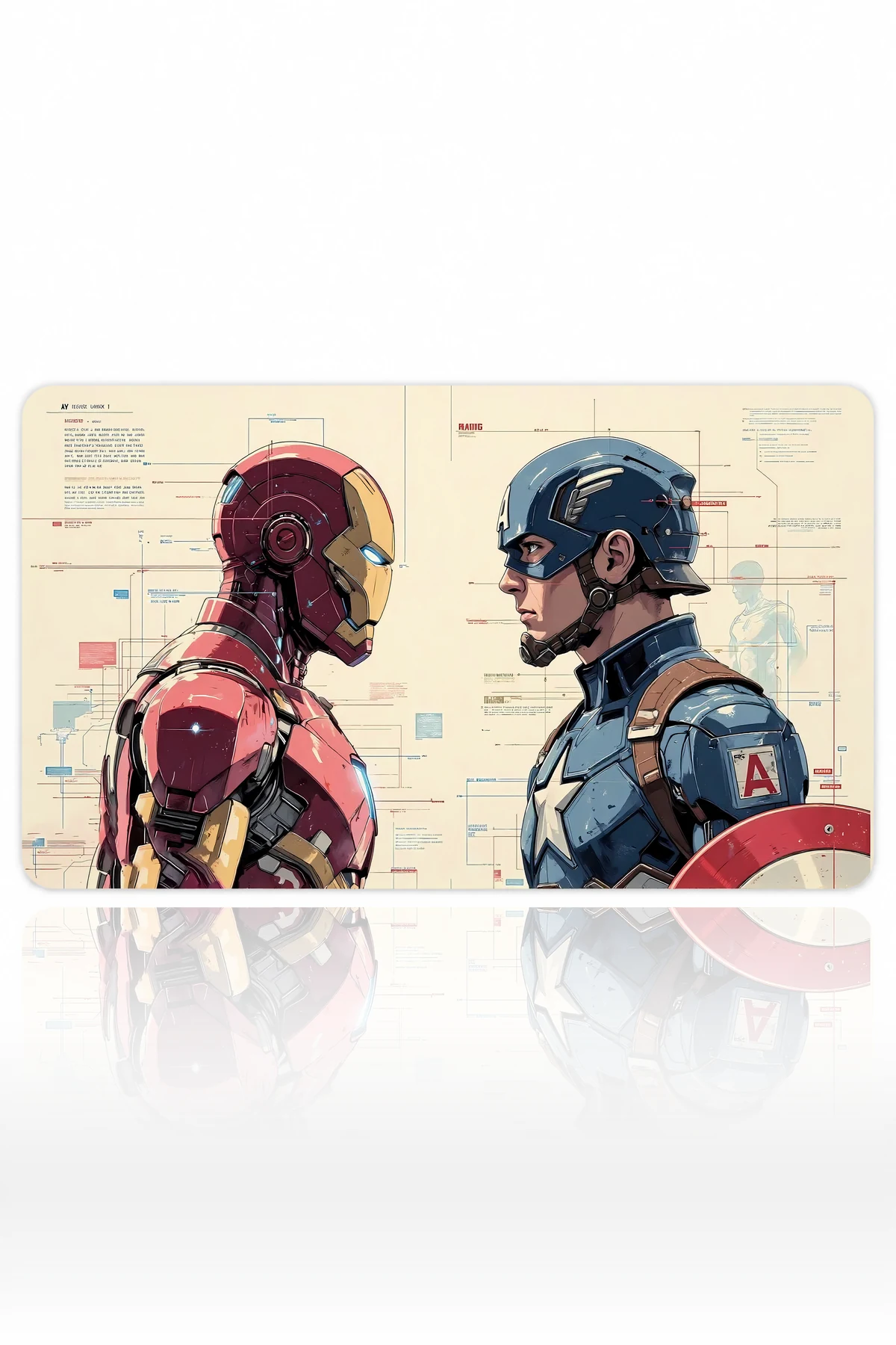 Blueprint Standoff 60x40 Gaming Mousepad Blueprint Standoff Dizüstü Gaming Mousepad