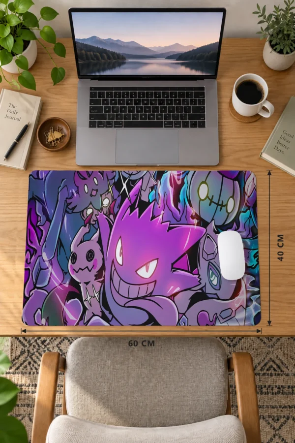 Neon Specter Gang 60x40 Gaming Mousepad Neon Specter Gang Dizüstü Gaming Mousepad
