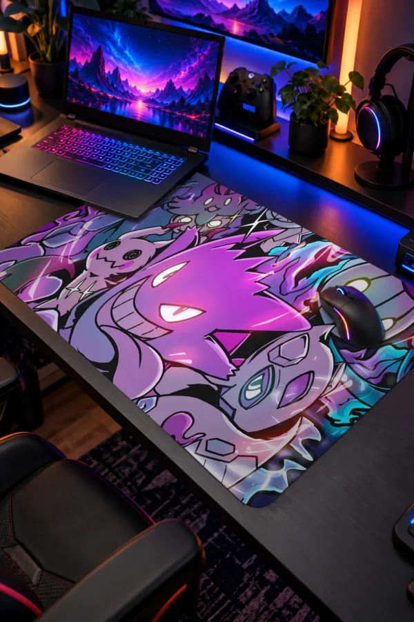 Neon Specter Gang 60x40 Gaming Mousepad Neon Specter Gang Dizüstü Gaming Mousepad