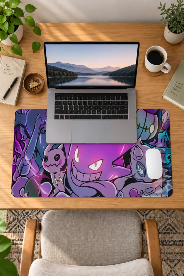 Neon Specter Gang 60x40 Gaming Mousepad Neon Specter Gang Dizüstü Gaming Mousepad