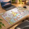 Pastel Doodle Pals Dizüstü Gaming Mousepad