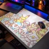 Pastel Doodle Pals Dizüstü Gaming Mousepad