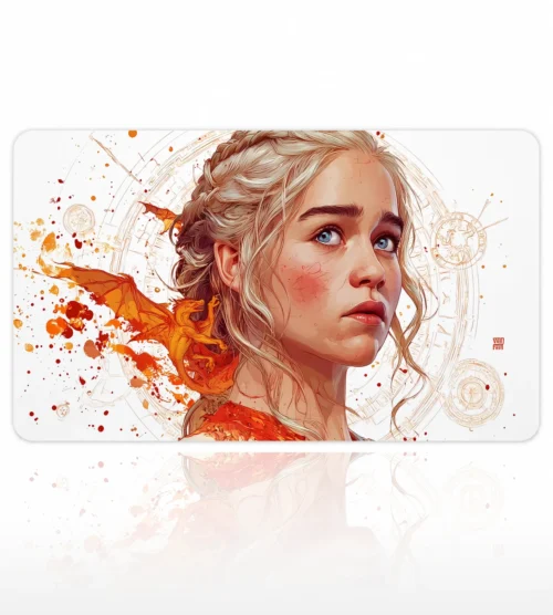 Ember Queen Sketch Dizüstü Gaming Mousepad
