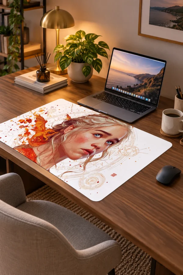 Ember Queen Sketch 60x40 Gaming Mousepad Ember Queen Sketch Dizüstü Gaming Mousepad