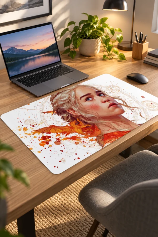 Ember Queen Sketch 60x40 Gaming Mousepad Ember Queen Sketch Dizüstü Gaming Mousepad