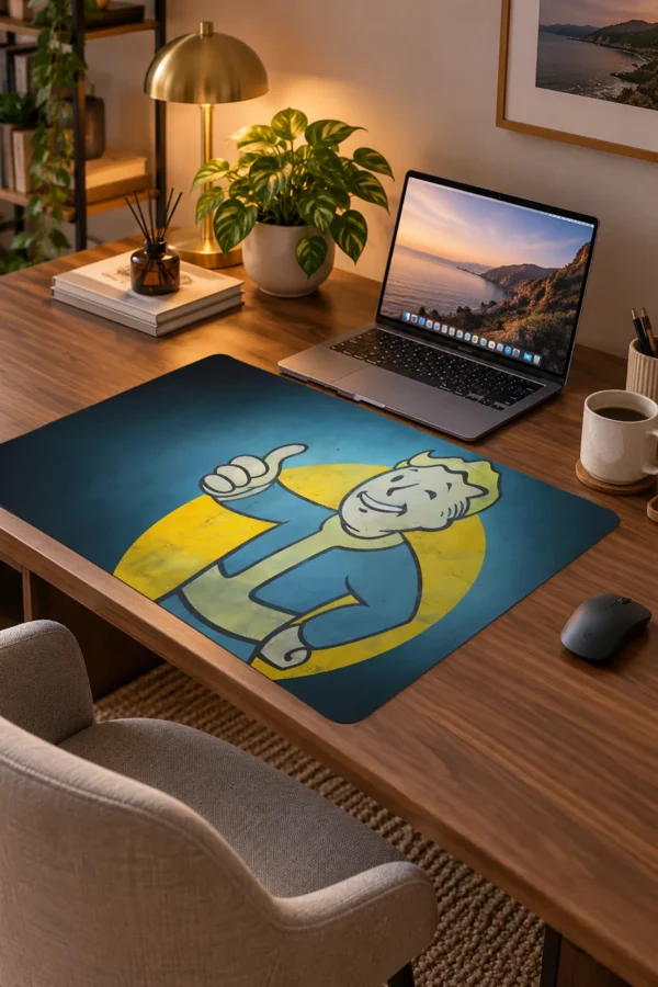 Atomic Thumbs Up 60x40 Gaming Mousepad Atomic Thumbs Up Dizüstü Gaming Mousepad