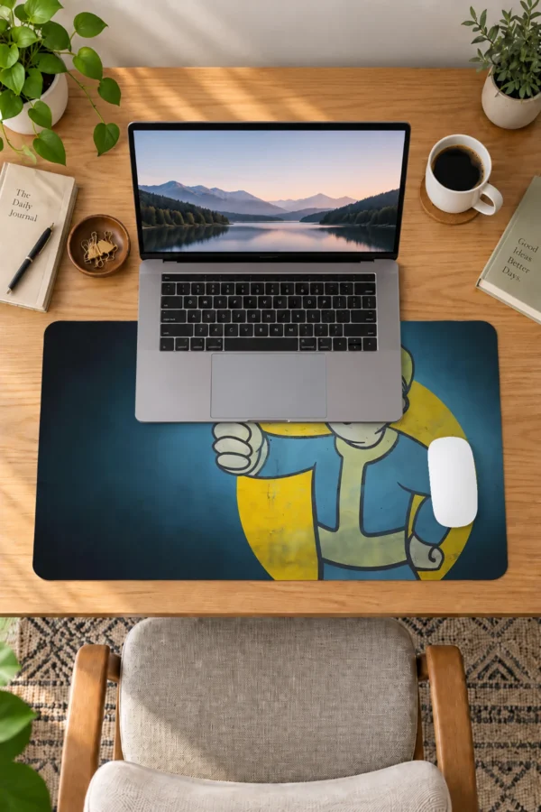 Atomic Thumbs Up 60x40 Gaming Mousepad Atomic Thumbs Up Dizüstü Gaming Mousepad