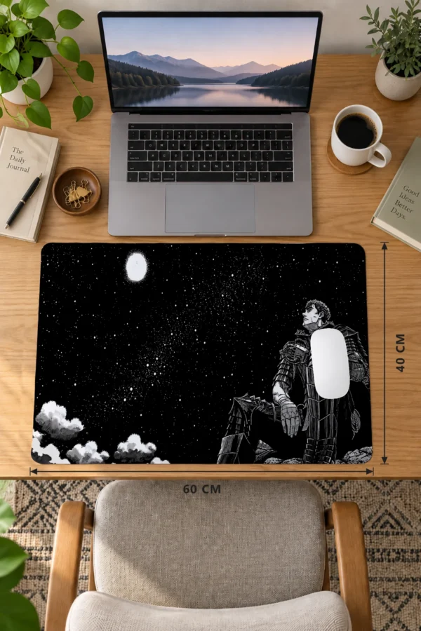 Lone Iron Vigil Dizüstü Gaming Mousepad