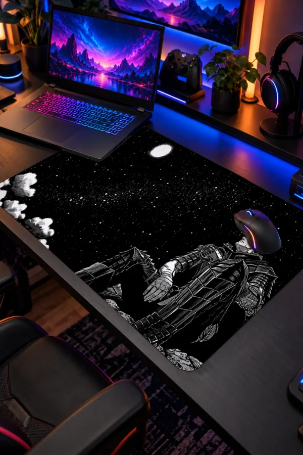 Lone Iron Vigil Dizüstü Gaming Mousepad