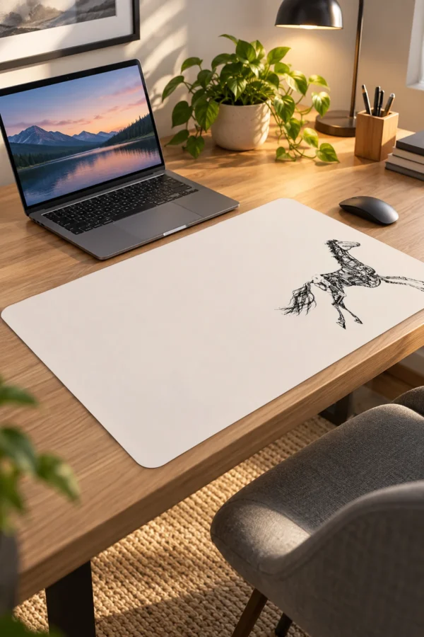 Clockwork Stallion 60x40 Gaming Mousepad Clockwork Stallion Dizüstü Gaming Mousepad