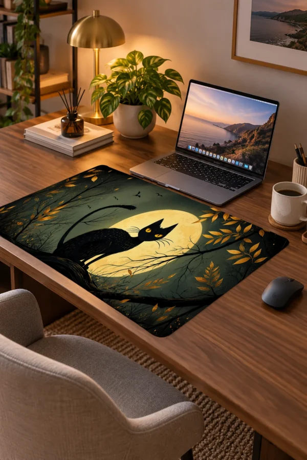 Amber Moon Prowler 60x40 Gaming Mousepad Amber Moon Prowler Dizüstü Gaming Mousepad