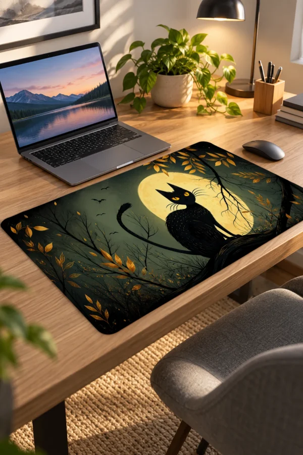 Amber Moon Prowler 60x40 Gaming Mousepad Amber Moon Prowler Dizüstü Gaming Mousepad