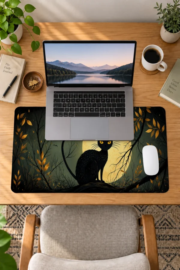Amber Moon Prowler 60x40 Gaming Mousepad Amber Moon Prowler Dizüstü Gaming Mousepad