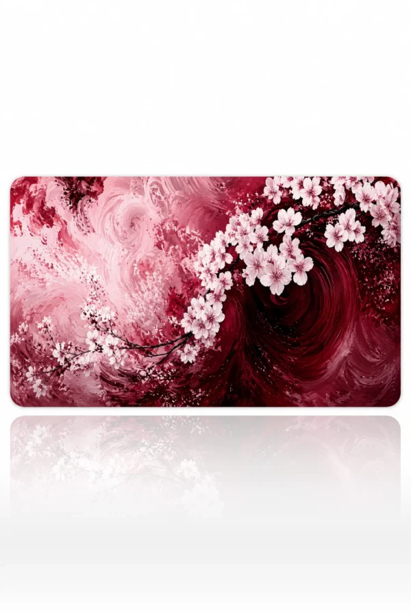 Crimson Blossom Vortex Dizüstü Gaming Mousepad