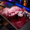 Crimson Blossom Vortex Dizüstü Gaming Mousepad