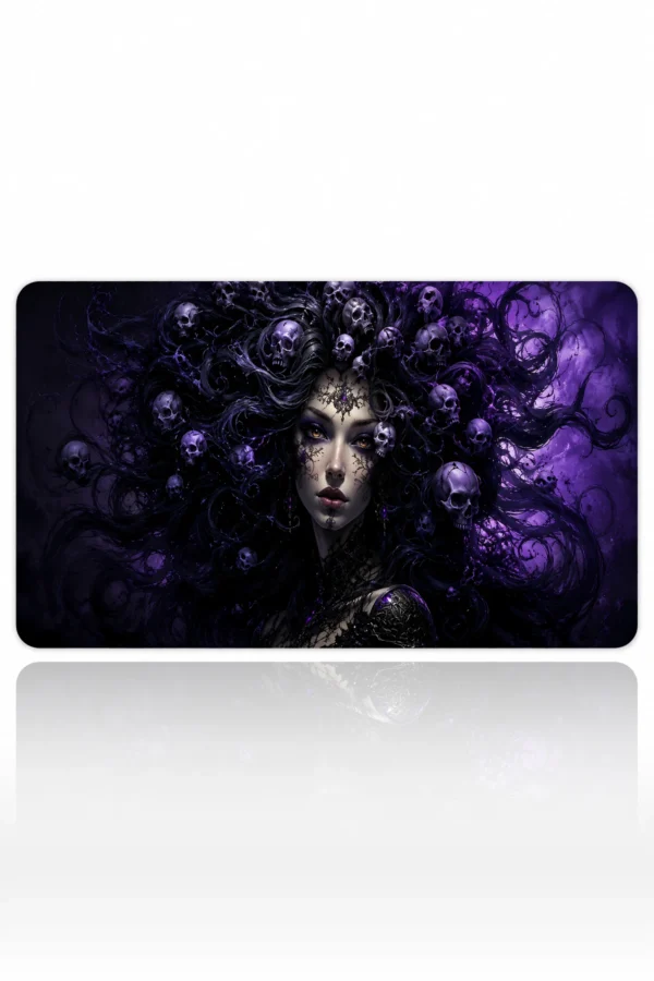 Violet Skull Siren Dizüstü Gaming Mousepad