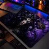 Violet Skull Siren Dizüstü Gaming Mousepad