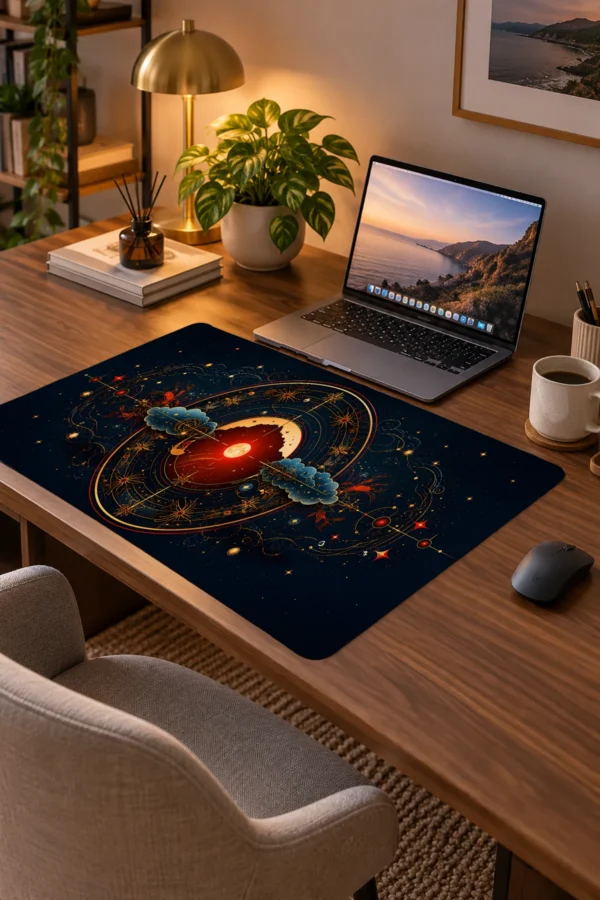 Celestial Compass 60x40 Gaming Mousepad Celestial Compass Dizüstü Gaming Mousepad