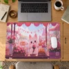 Tulip Market Kitty 60x40 Gaming Mousepad Tulip Market Kitty Dizüstü Gaming Mousepad
