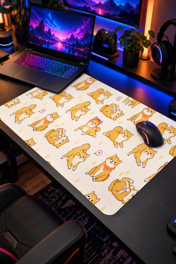 Shiba Parade 60x40 Gaming Mousepad Shiba Parade Dizüstü Gaming Mousepad