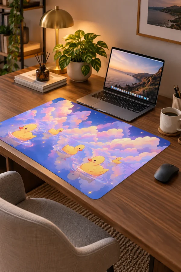 Cotton Candy Ducks Dizüstü Gaming Mousepad