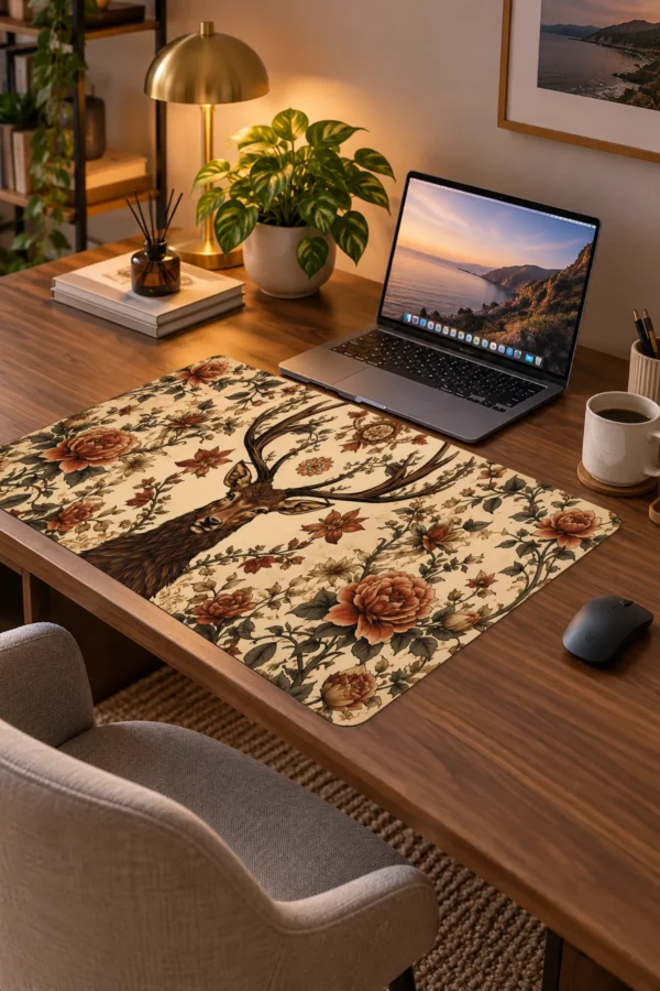 Antler Bloom 60x40 Gaming Mousepad Antler Bloom Dizüstü Gaming Mousepad