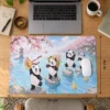 Panda Blossom Stream Dizüstü Gaming Mousepad