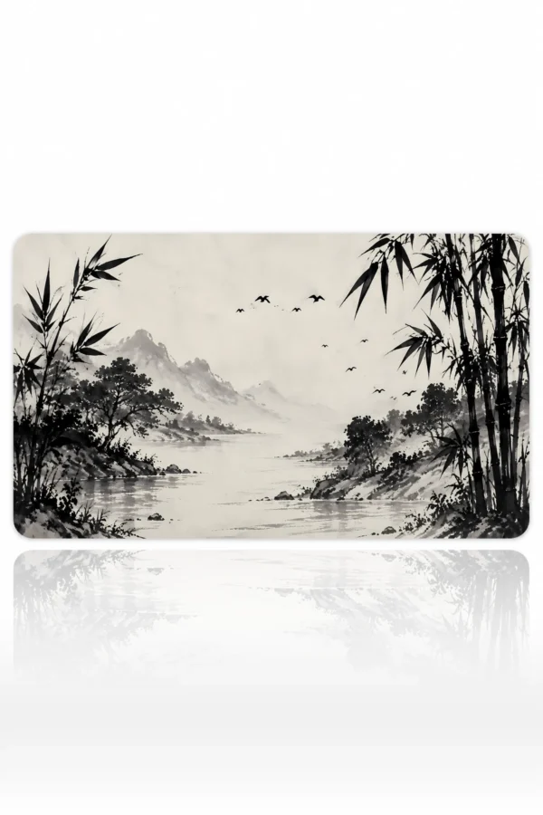 Ink Bamboo Shore 60x40 Gaming Mousepad Ink Bamboo Shore Dizüstü Gaming Mousepad