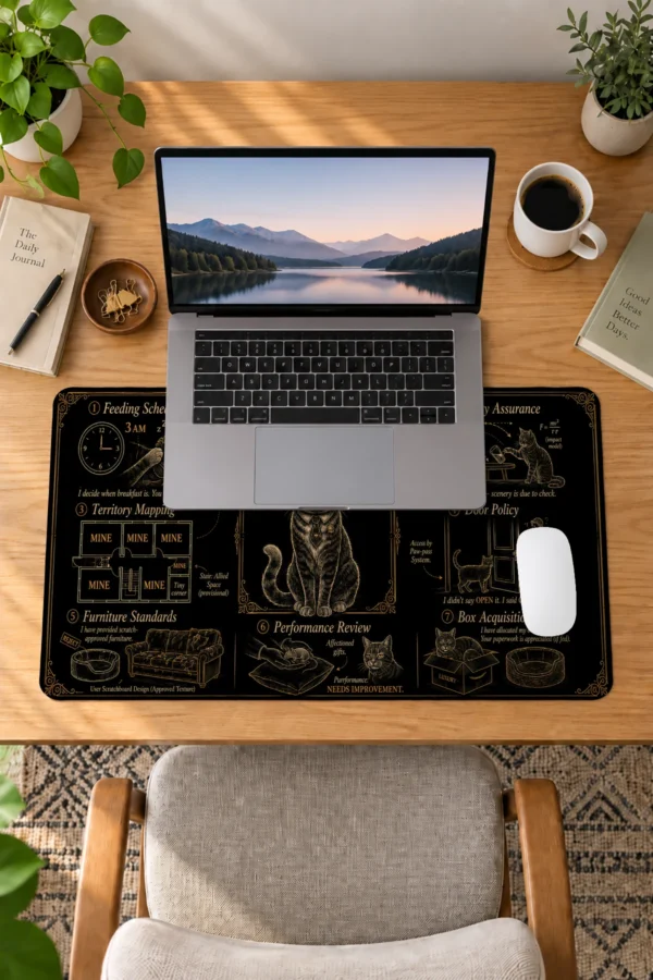Feline Decree 60x40 Gaming Mousepad Feline Decree Dizüstü Gaming Mousepad
