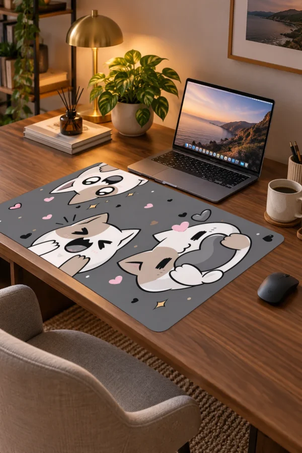 Calico Chaos 60x40 Gaming Mousepad Calico Chaos Dizüstü Gaming Mousepad
