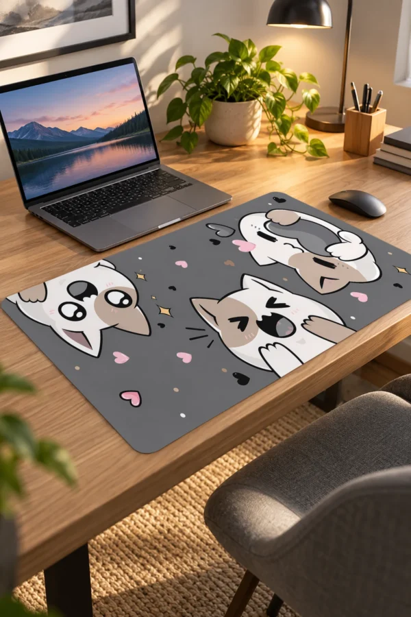 Calico Chaos 60x40 Gaming Mousepad Calico Chaos Dizüstü Gaming Mousepad