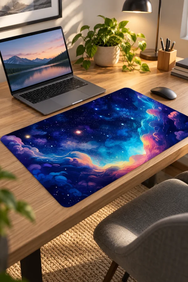 Cosmic Ember Clouds 60x40 Gaming Mousepad Cosmic Ember Clouds Dizüstü Gaming Mousepad