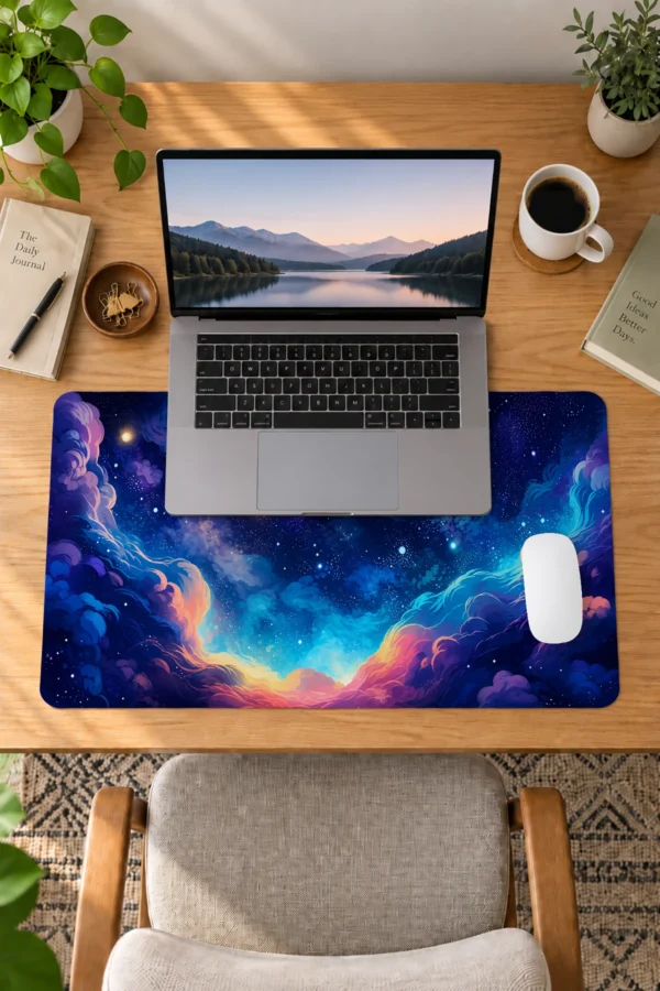 Cosmic Ember Clouds 60x40 Gaming Mousepad Cosmic Ember Clouds Dizüstü Gaming Mousepad