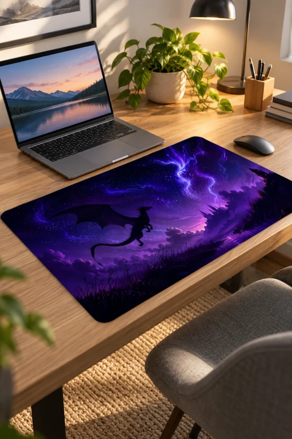 Violet Wyrm Citadel 60x40 Gaming Mousepad Violet Wyrm Citadel Dizüstü Gaming Mousepad