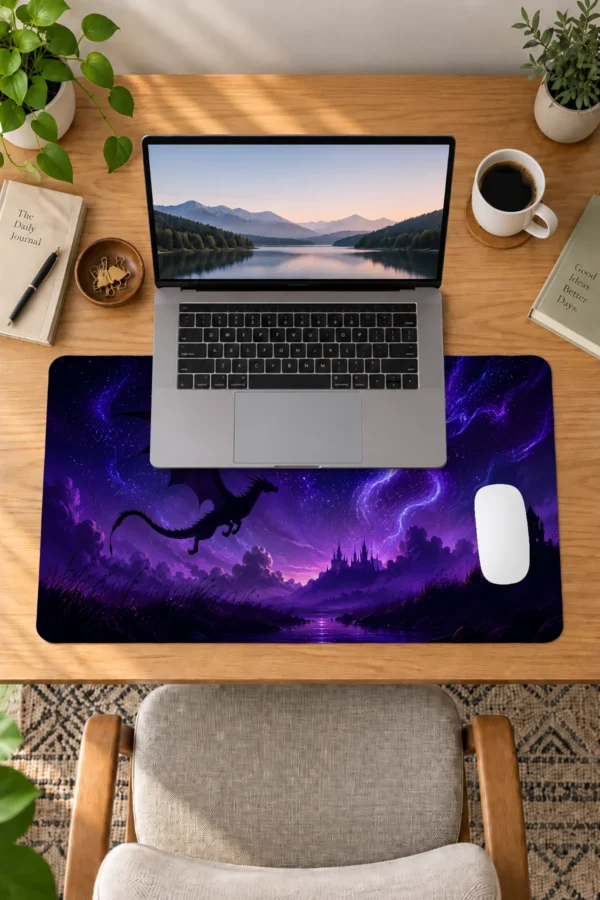 Violet Wyrm Citadel 60x40 Gaming Mousepad Violet Wyrm Citadel Dizüstü Gaming Mousepad