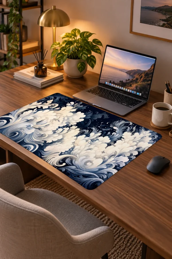 Ivory Baroque Tide 60x40 Gaming Mousepad Ivory Baroque Tide Dizüstü Gaming Mousepad