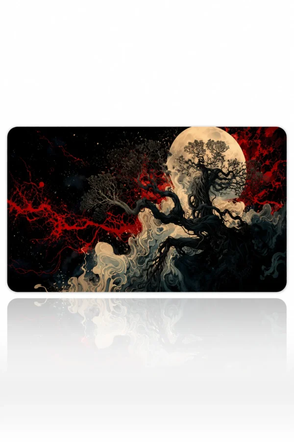 Crimson Lunar Oak Dizüstü Gaming Mousepad