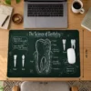 Chalkboard Molar 60x40 Gaming Mousepad Chalkboard Molar Dizüstü Gaming Mousepad