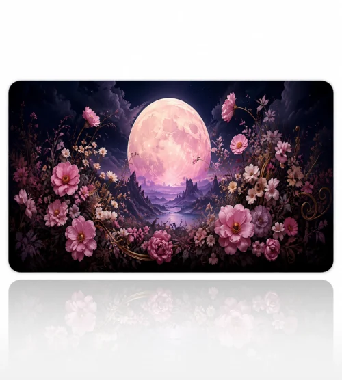 Rose Moon Garden 60x40 Gaming Mousepad Rose Moon Garden Dizüstü Gaming Mousepad