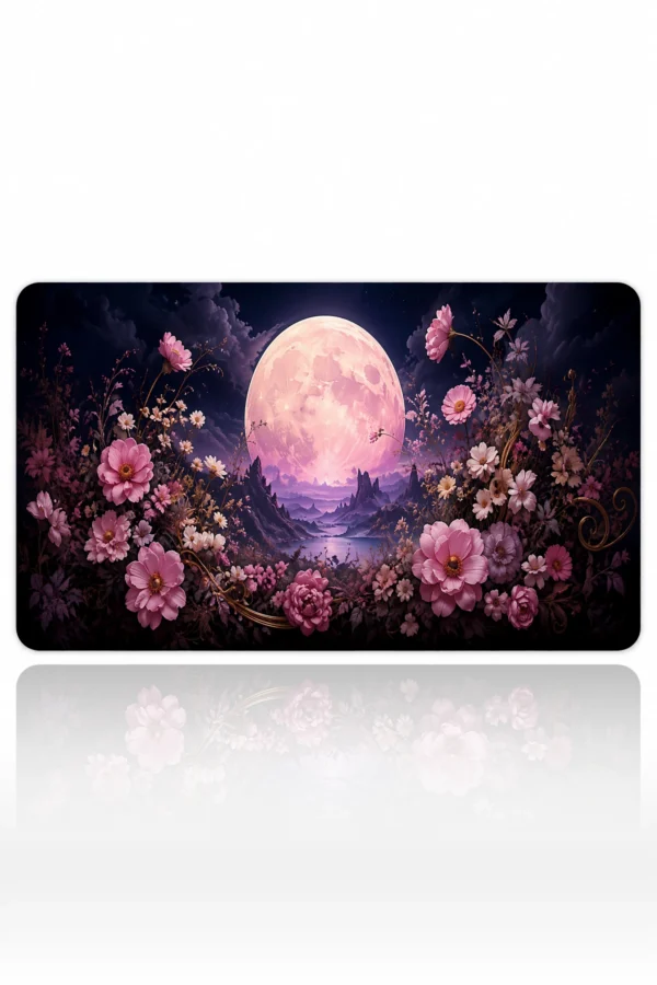 Rose Moon Garden Dizüstü Gaming Mousepad