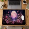 Rose Moon Garden Dizüstü Gaming Mousepad
