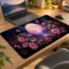 Rose Moon Garden Dizüstü Gaming Mousepad