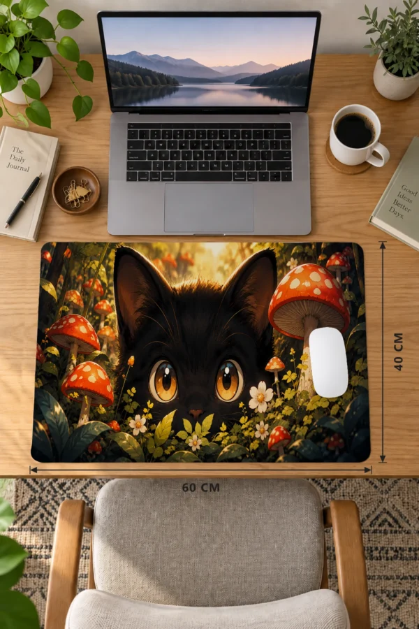 Toadstool Peekaboo Dizüstü Gaming Mousepad