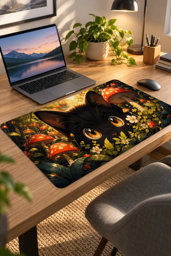 Toadstool Peekaboo Dizüstü Gaming Mousepad