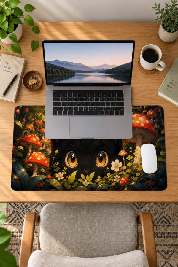 Toadstool Peekaboo Dizüstü Gaming Mousepad
