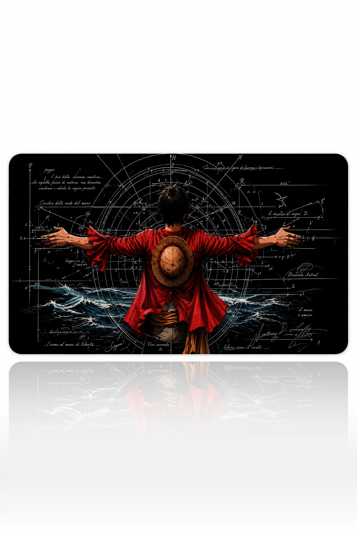 Sea Dreamer Sketch 60x40 Gaming Mousepad Sea Dreamer Sketch Dizüstü Gaming Mousepad